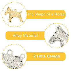4Pcs 4 Styles Alloy Pendants&nbsp;FIND-YW0011-61