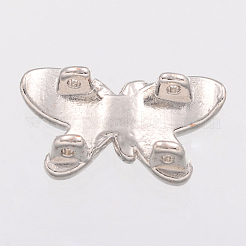 Alloy Rhinestone Multi-Strand Links&nbsp;X-ALRI-H044