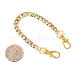 304 Stainless Steel Cuban Link Chain Bag Extender Chains&nbsp;FIND-JF00157-02