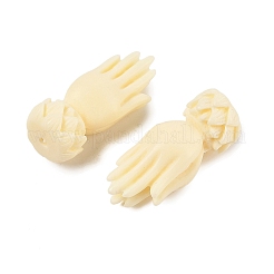 Synthetic Coral Carved Beads&nbsp;CORA-U003-02A