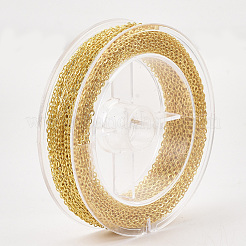 Brass Coated Iron Cable Chains&nbsp;CH-T002-05G