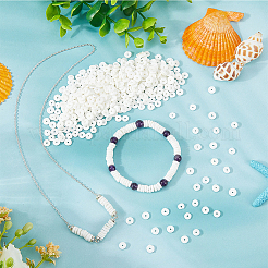 2 Strands Natural Sea Shell Beads Strands&nbsp;SSHEL-PA0001-02