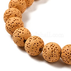 Natural Lava Rock Bead Strands&nbsp;G-L435-03-8mm-13