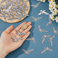 50Pcs Tibetan Style Alloy Big Pendants&nbsp;TIBEP-FH0001-30