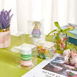 Transparent Plastic PVC Box Gift Packaging&nbsp;CON-WH0085-68A