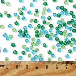 3 Colors Transparent Glass Beads&nbsp;EGLA-TZ0001-01
