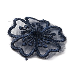 Lace Polyester Embroidery Organza Ornament Accessories&nbsp;PATC-WH0003-03C