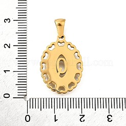 Golden 304 Stainless Steel Pendants&nbsp;STAS-K300-02G-Q