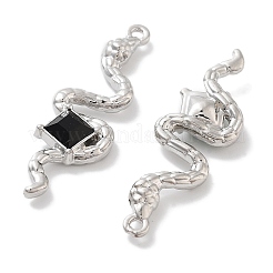 Rack Plating Alloy Rhinestone Pendants&nbsp;PALLOY-F311-22P