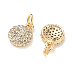 SHEGRACE Brass Clear Cubic Zirconia Charms&nbsp;XGRQ3P726-634G