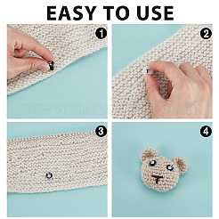 70Sets 5 Styles ABS Plastic Craft Doll Eye&nbsp;DIY-GA0008-04