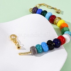 Handmade Lampwork Beads Bracelets&nbsp;BJEW-C115-01