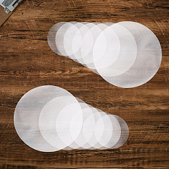 240Pcs 6 Styles Transparent Plastic Film for Badge&nbsp;DIY-CP0013-94