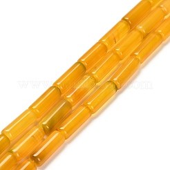 Dyed Natural Agate Beads Strands&nbsp;G-G203-01G