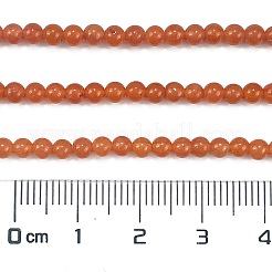 Natural Red Aventurine Beads Strands&nbsp;G-M438-A09-01