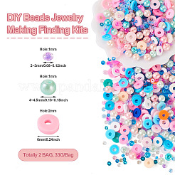 DIY Beads Jewelry Making Finding Kits&nbsp;DIY-TAC0009-10C
