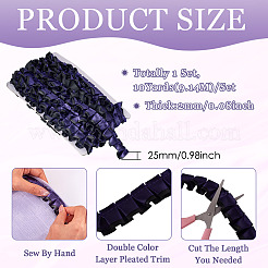 10Yards Polyester Lace Ribbon&nbsp;OCOR-TA0004-26F