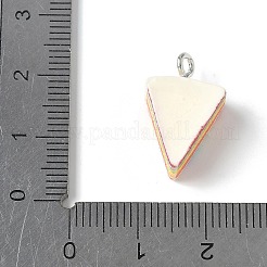 3D Rainbow Cake Resin Pendants&nbsp;RESI-V002-01