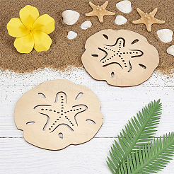 2Pcs Plywood Wall Decoration&nbsp;DIY-BC0017-87