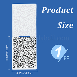 Plastic Embossing Folders&nbsp;DIY-WH0032-73