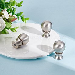 Zinc Alloy Ball Lamp Finials for Lamps Top Knob&nbsp;FIND-WH0048-52