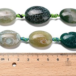 Natural Fire Crackle Agate Beads Strands&nbsp;G-F807-E01-01B