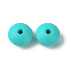 Rondelle Food Grade Eco-Friendly Silicone Focal Beads&nbsp;SIL-F003-07E