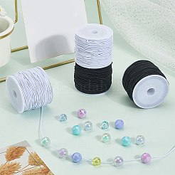 4Rolls 2 Colors Elastic Cords&nbsp;EC-PA0001-02B