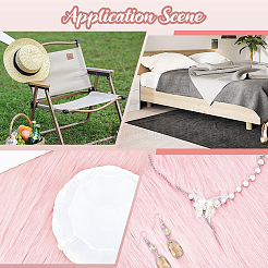 Square Acrylic Fibers Carpet Mat&nbsp;AJEW-CN0006-20