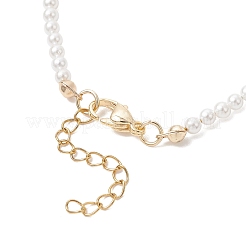Round Natural Cultured Freshwater Pearl & Glass Beaded Bracelets & Necklaces & Dangle Earrings Sets&nbsp;SJEW-JS01366