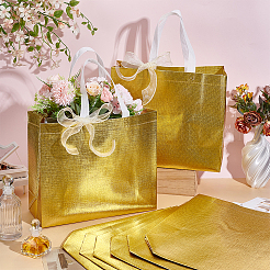 36Pcs Large Capacity Heat-Sealed Non-Woven Fabric Bags with 1 Roll Polycotton Ribbon&nbsp;ABAG-PH0001-75A