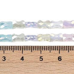 Electroplate Glass Beads Strands&nbsp;EGLA-G039-06A-01