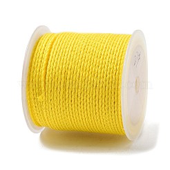 20M Polyester Braided Cord for Jewelry Making&nbsp;OCOR-G015-04A-11