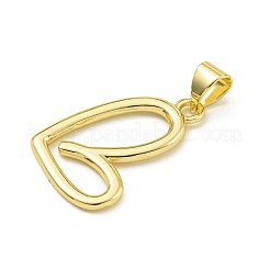 Rack Plating Brass Pendants&nbsp;KK-Z067-09G