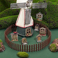 Resin Dollhouse Building Accessories&nbsp;DJEW-GF0001-54