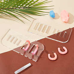 Transparent Acrylic Clay Tool&nbsp;TACR-WH0001-82