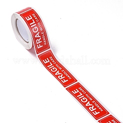 Self-Adhesive Paper Warning Tag Stickers&nbsp;X-DIY-K039-04D