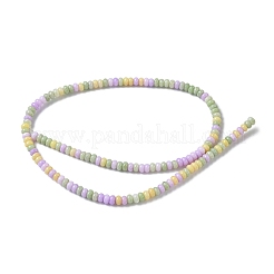 Ombre Effect Dyed Glass Beads Strands&nbsp;GLAA-C043-01E