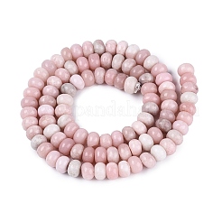 Natural Pink Opal Beads Strands&nbsp;G-L647-D13-4x6mm-01