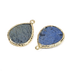 Natural Dumortierite Pendants&nbsp;G-K347-08G-03