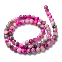 Natural Persian Jade Beads Strands&nbsp;G-G032-6mm-10