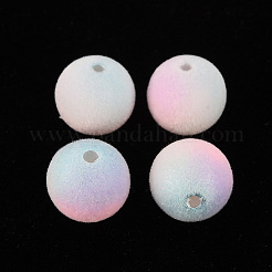 Flocky Plastic Beads&nbsp;KY-Q056-024D