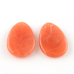 Teardrop Imitation Gemstone Acrylic Big Pendants&nbsp;OACR-R020-M