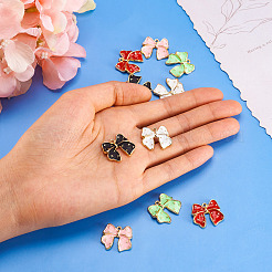 10Pcs 5 Colors Spray Painted Alloy Pendants&nbsp;FIND-TA0005-16