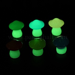 Luminous Resin Mushroom Ornament&nbsp;RESI-F045-13B
