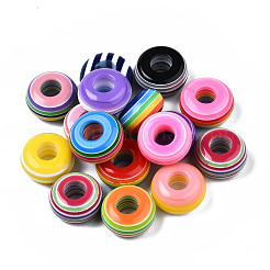 Resin Large Hole Beads&nbsp;X1-RESI-YWC0001-03