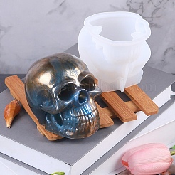 Skull Decoration DIY Silicone Mold&nbsp;DIY-TAC0032-04A
