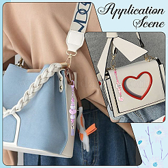 18Pcs 9 Colors Alloy Bar Beadable Keychain Clasps&nbsp;FIND-SC0017-23