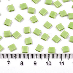 FGB 2-Hole Glass Seed Beads&nbsp;SEED-S031-L-ST44