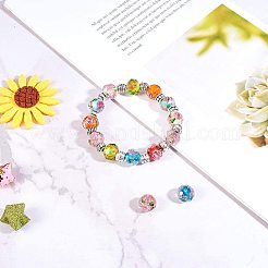 Handmade Gold Sand Lampwork Beads&nbsp;LAMP-PH0002-11